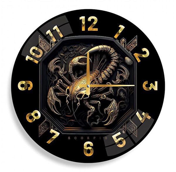 EMYA HOME Dekoratif Duvar Saati