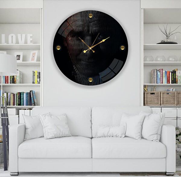 EMYA HOME Dekoratif Duvar Saati