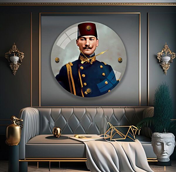 EMYA HOME Dekoratif Duvar Saati