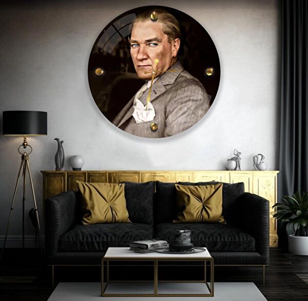 EMYA HOME Dekoratif Duvar Saati