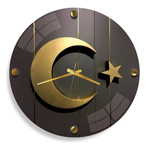 EMYA HOME Dekoratif Duvar Saati