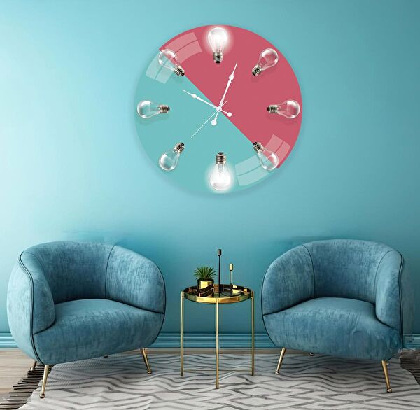 EMYA HOME Dekoratif Duvar Saati