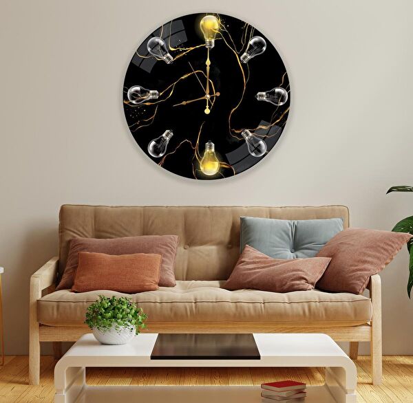 EMYA HOME Dekoratif Duvar Saati