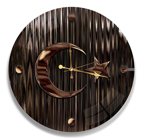 EMYA HOME Dekoratif Duvar Saati