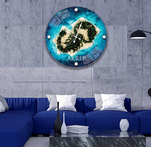 EMYA HOME Dekoratif Duvar Saati