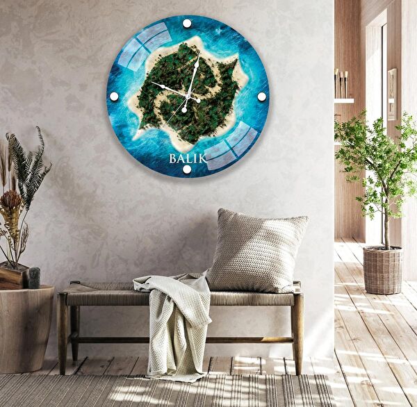 EMYA HOME Dekoratif Duvar Saati