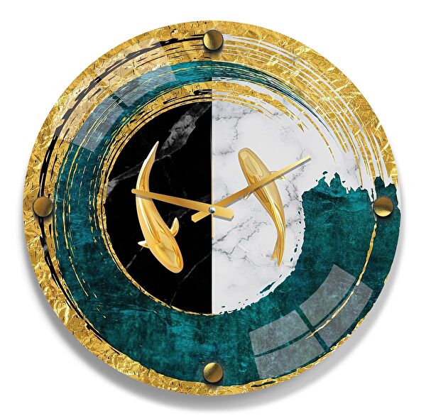 EMYA HOME Dekoratif Duvar Saati