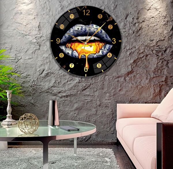 EMYA HOME Dekoratif Duvar Saati