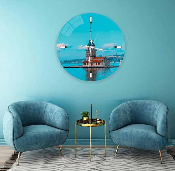 EMYA HOME Dekoratif Duvar Saati