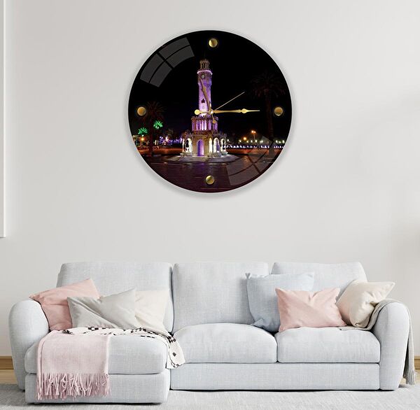 EMYA HOME Dekoratif Duvar Saati