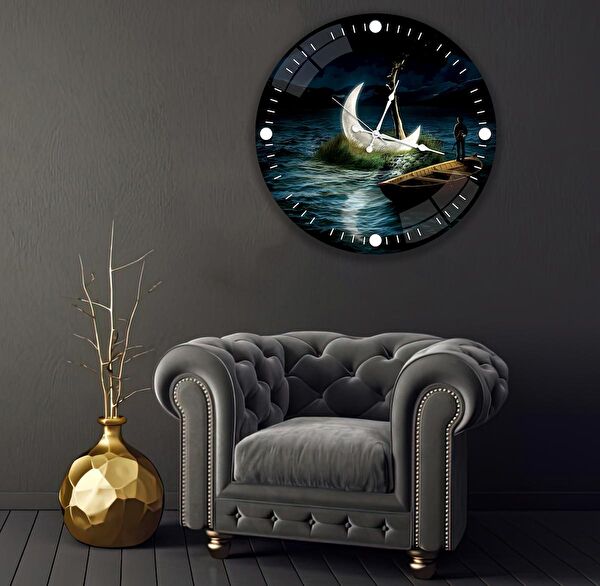 EMYA HOME Dekoratif Duvar Saati