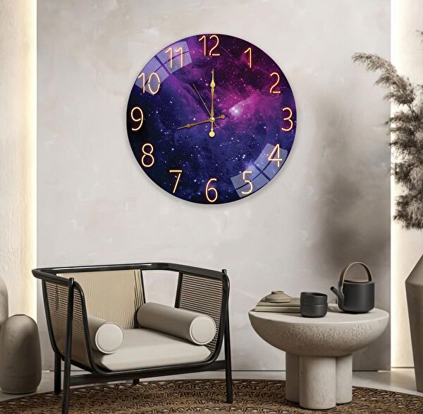 EMYA HOME Dekoratif Duvar Saati