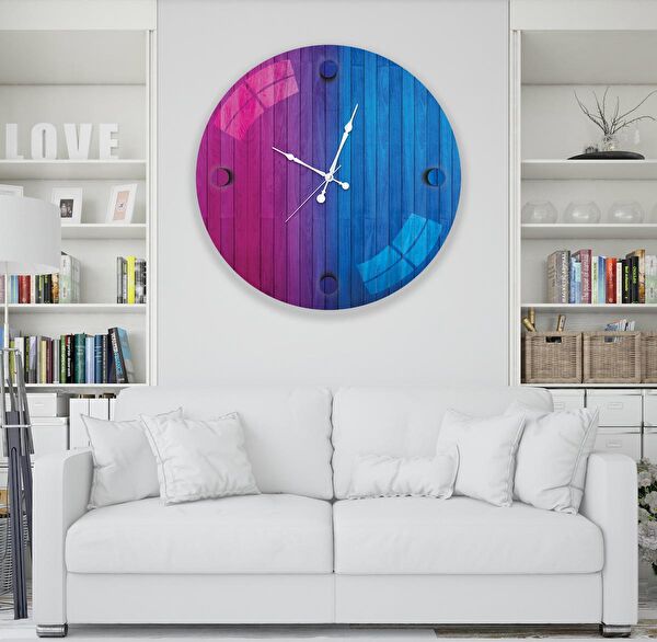 EMYA HOME Dekoratif Duvar Saati