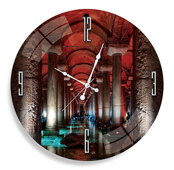 EMYA HOME Dekoratif Duvar Saati