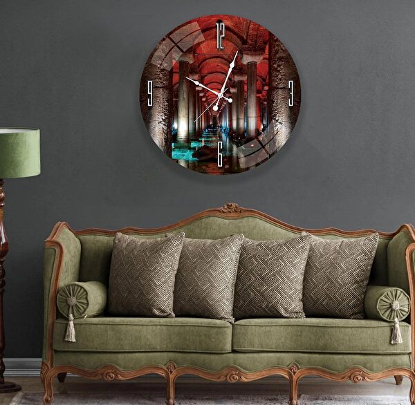 EMYA HOME Dekoratif Duvar Saati