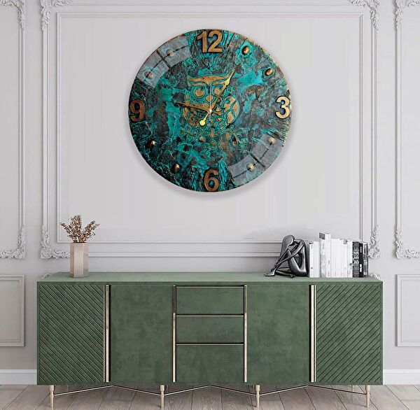 EMYA HOME Dekoratif Duvar Saati