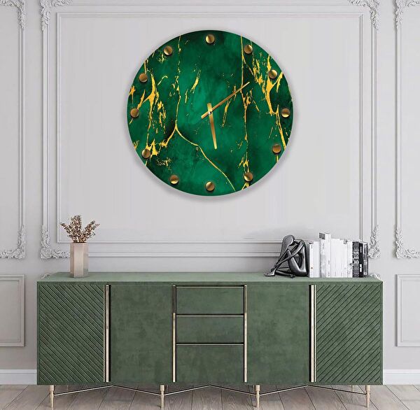 EMYA HOME Dekoratif Duvar Saati