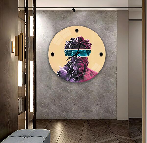 EMYA HOME Dekoratif Duvar Saati