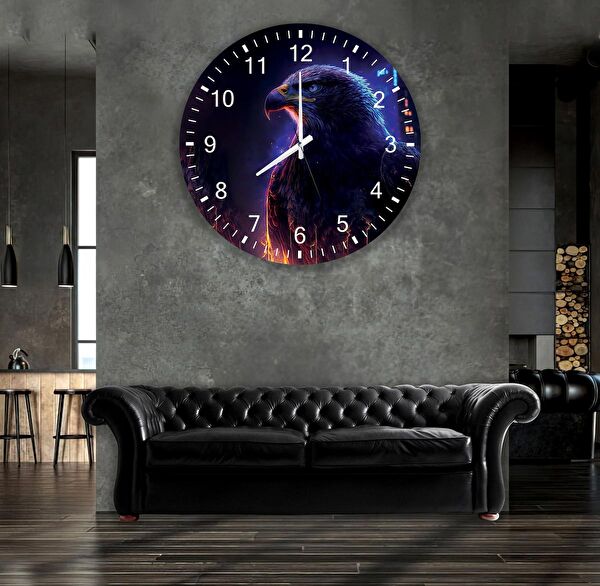 EMYA HOME Dekoratif Duvar Saati