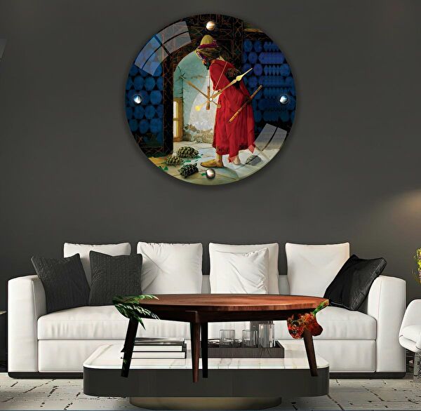 EMYA HOME Dekoratif Duvar Saati