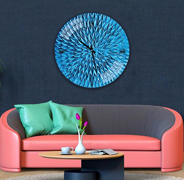 EMYA HOME Dekoratif Duvar Saati