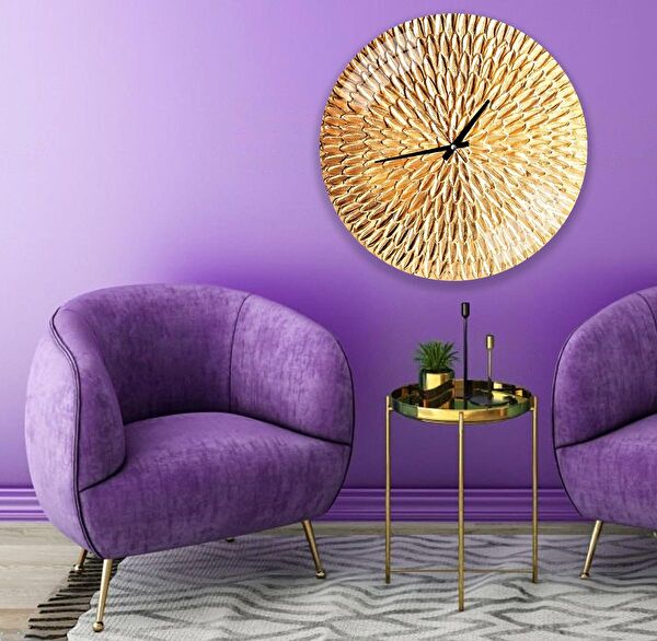 EMYA HOME Dekoratif Duvar Saati