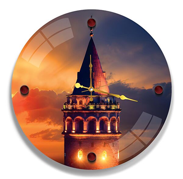 EMYA HOME Dekoratif Duvar Saati