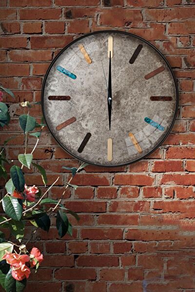 EMYA HOME Dekoratif Duvar Saati