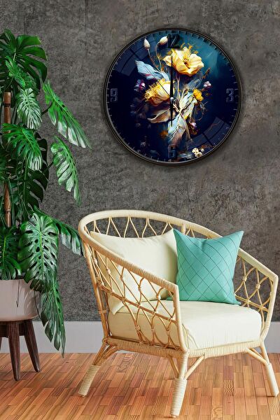 EMYA HOME Dekoratif Duvar Saati