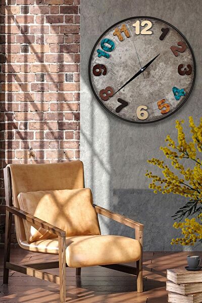EMYA HOME Dekoratif Duvar Saati