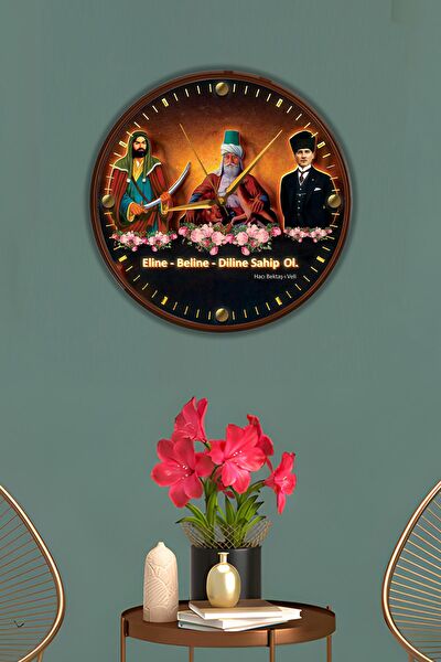 EMYA HOME Dekoratif Duvar Saati