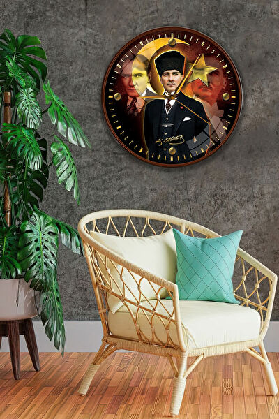 EMYA HOME Dekoratif Duvar Saati