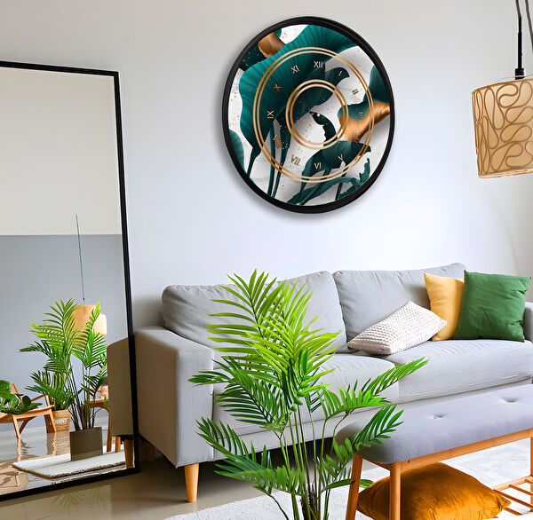 EMYA HOME Dekoratif Duvar Saati