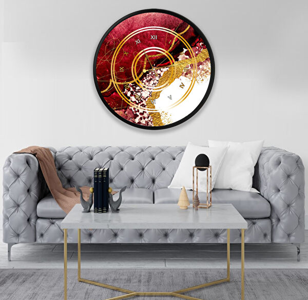 EMYA HOME Dekoratif Duvar Saati