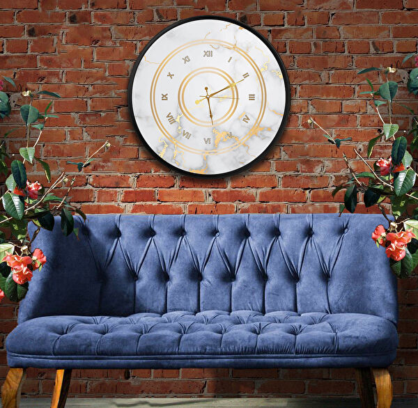 EMYA HOME Dekoratif Duvar Saati