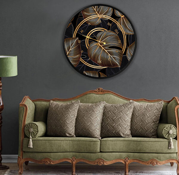 EMYA HOME Dekoratif Duvar Saati