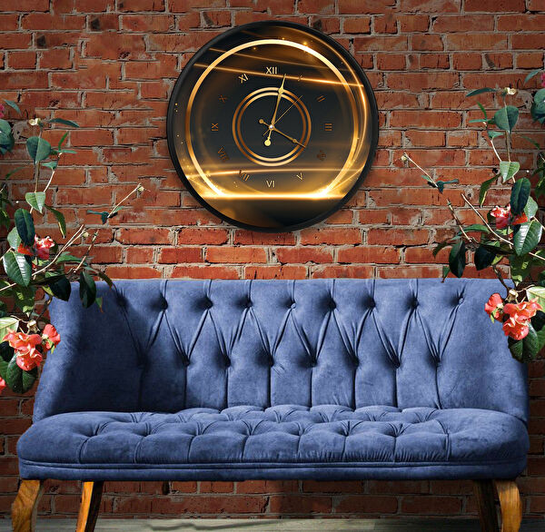 EMYA HOME Dekoratif Duvar Saati