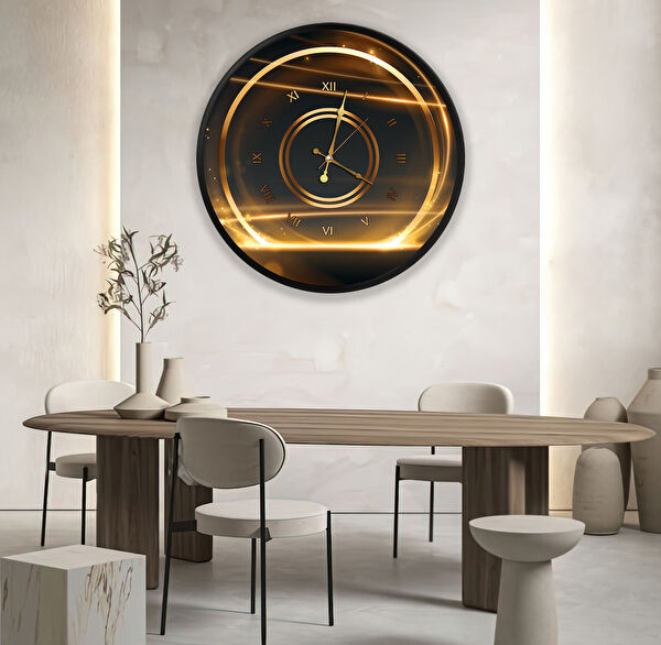 EMYA HOME Dekoratif Duvar Saati