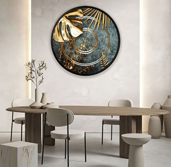 EMYA HOME Dekoratif Duvar Saati