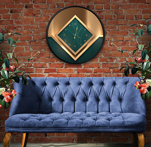 EMYA HOME Dekoratif Duvar Saati