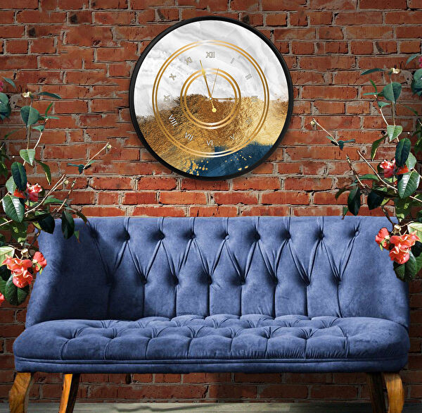 EMYA HOME Dekoratif Duvar Saati