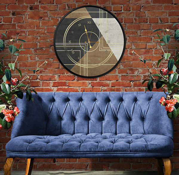 EMYA HOME Dekoratif Duvar Saati