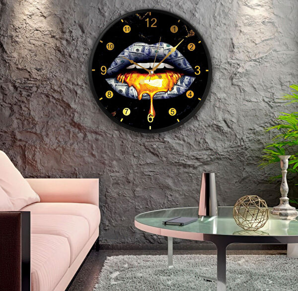 EMYA HOME Dekoratif Duvar Saati