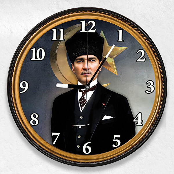 EMYA HOME Dekoratif Duvar Saati