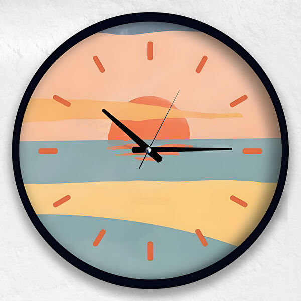 EMYA HOME Dekoratif Duvar Saati