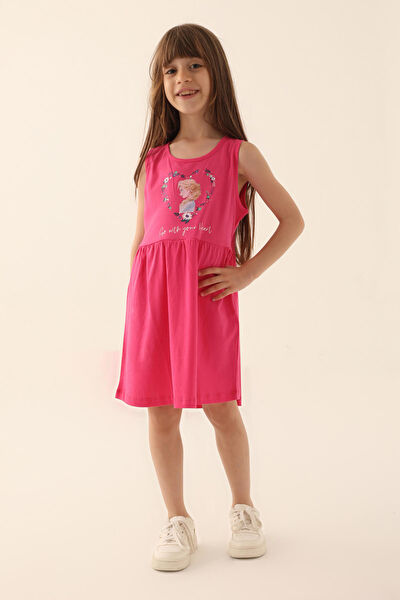 Frozen Kız Çocuk Elbise