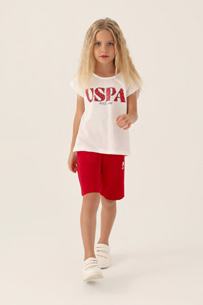 U.S. Polo Assn. Kız Çocuk Şort, Bermuda, Kapri