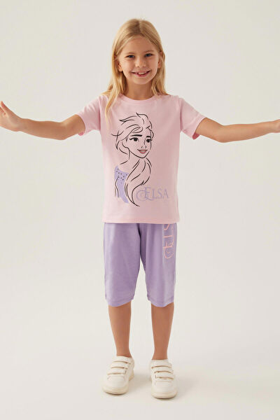 Frozen Kız Çocuk Şort, Bermuda, Kapri