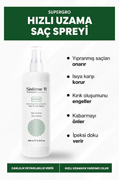 Sistéme 11 Saç Spreyi