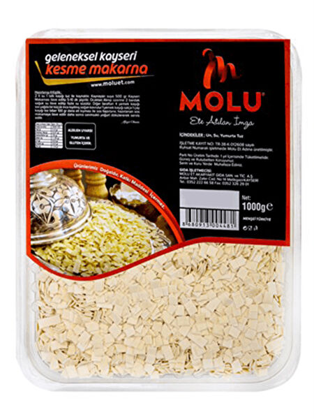 Molu Et Makarna, Mantı